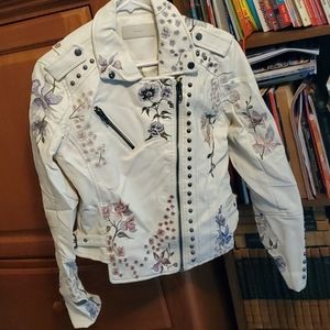 Womens leather jacket